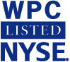 (WPC LISTED NYSE LOGO)