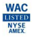 (WAC LISTED NYSE AMEX LOGO)
