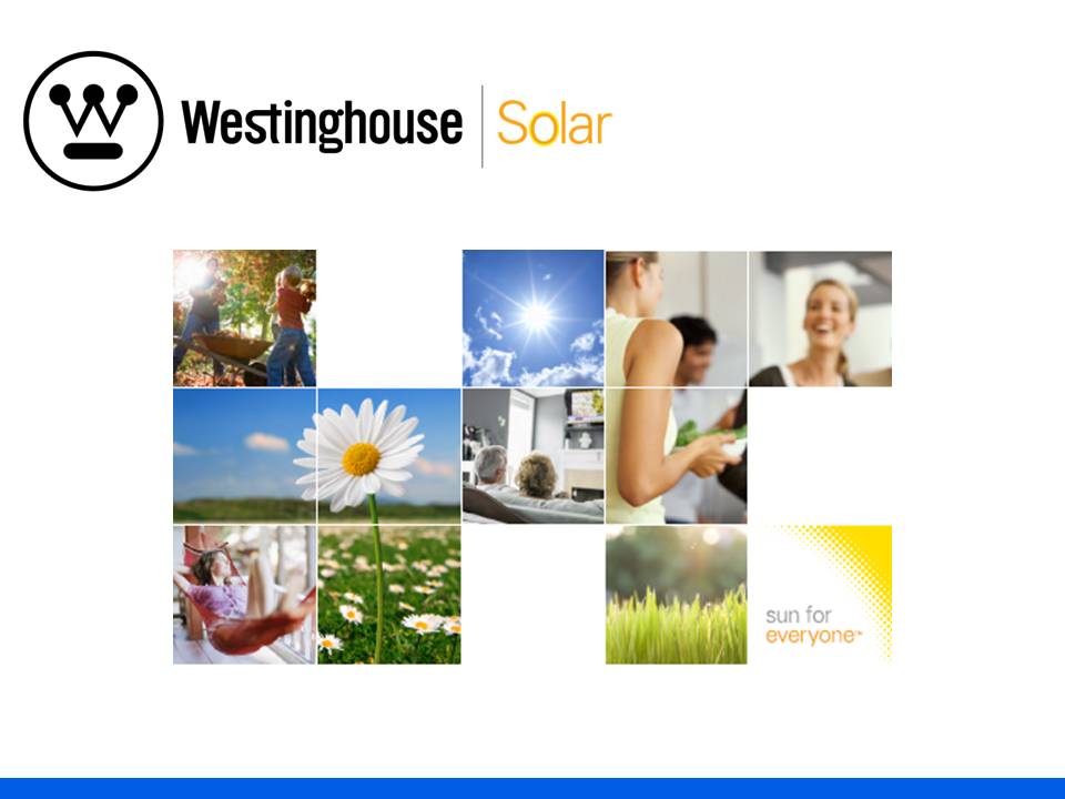 Westinghouse Solar Presentation - Slide 25
