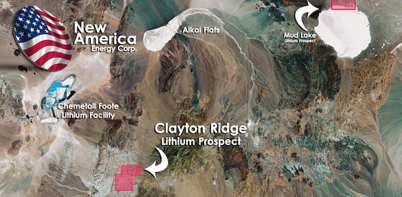 Clayton Ridge Lithium Prospect