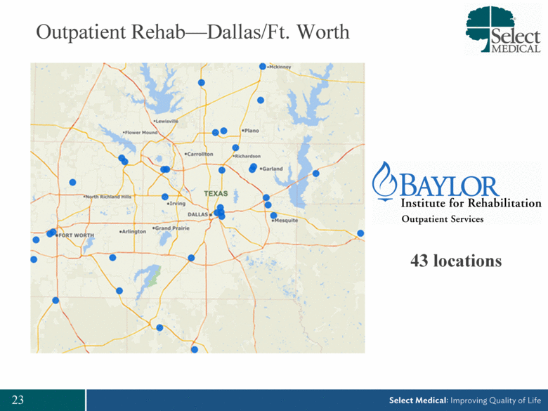 Outpatient Rehab—Dallas/Ft. 