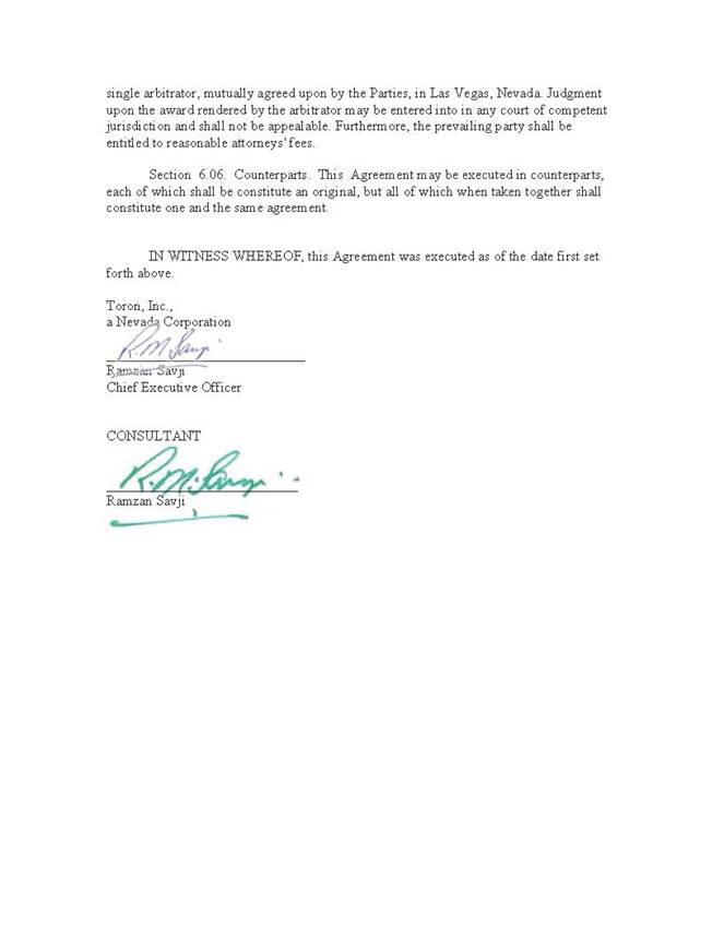 CONSULTING AGREEMENT Savji Nov1.13 to October 31.14 signed-signed_Page_4.jpg